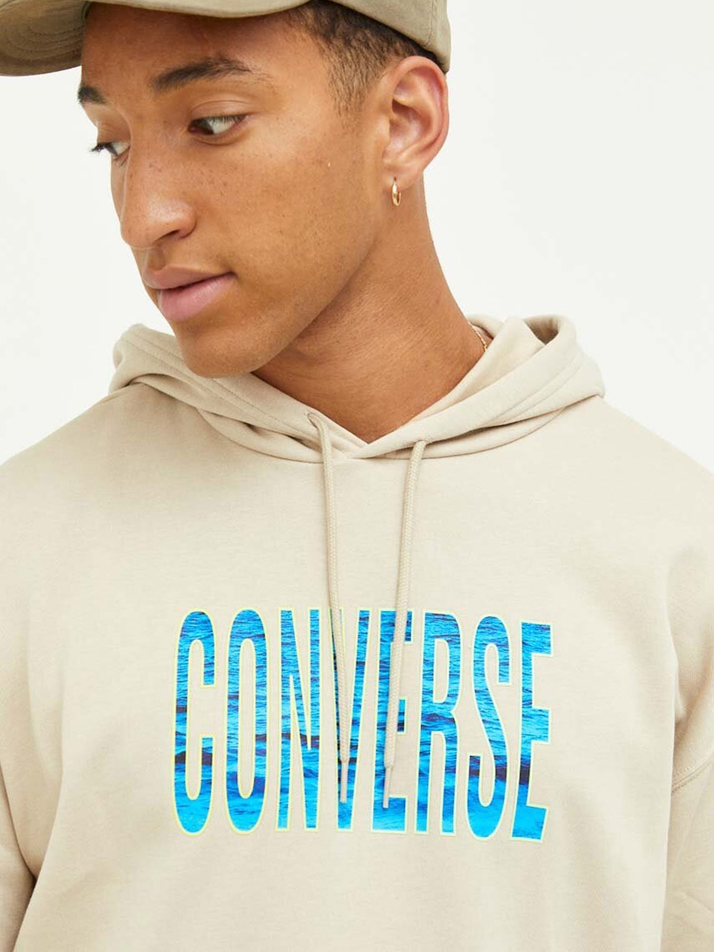 Converse Ocean Fill Hoodie - Beige
