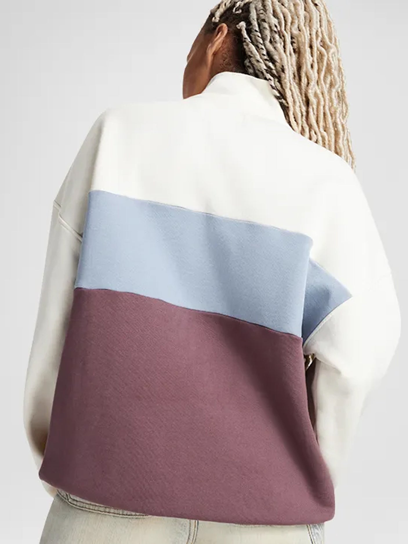 Converse Block Graphic Sweatshirt - Burgundy