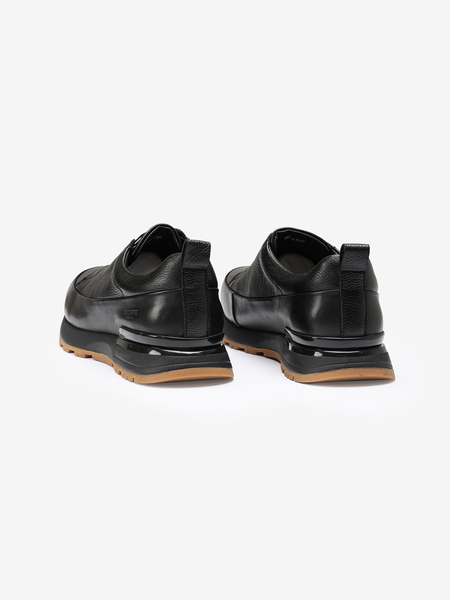 Leather Slip-On Sneakers