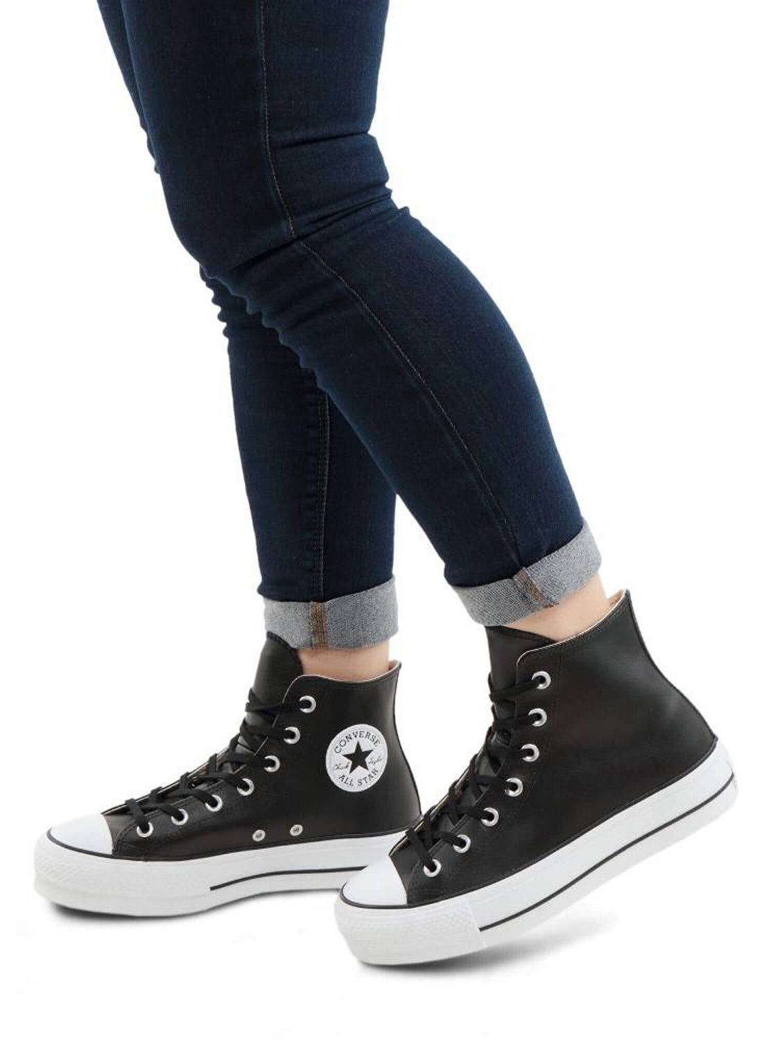 Converse Chuck Taylor AS Lift Leather Sneakers