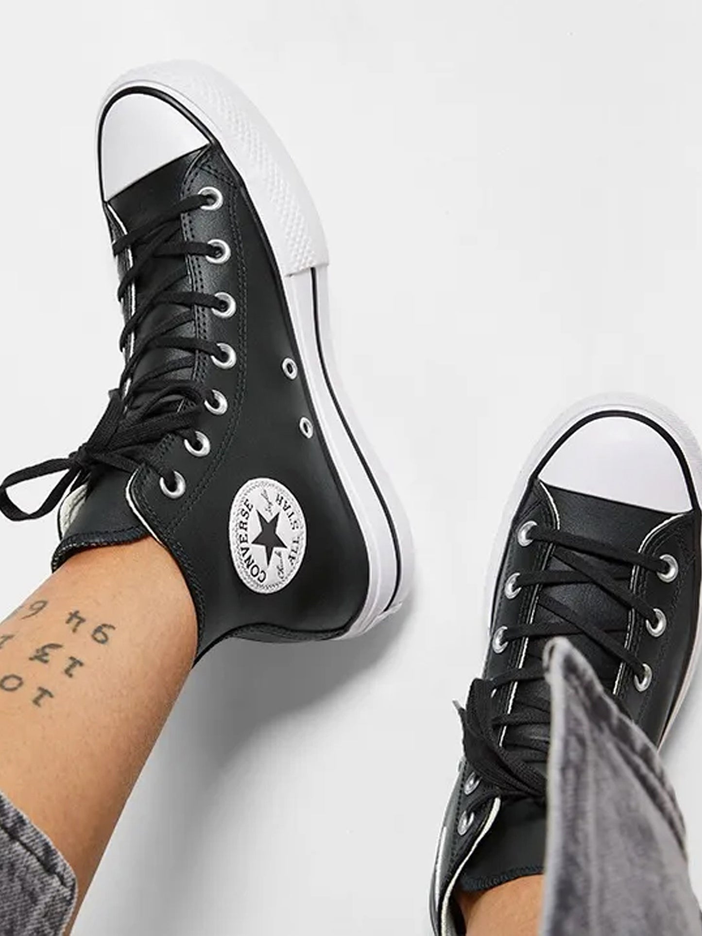 Converse Chuck Taylor AS Malden Street Foundation Synthetic Leather Sneakers