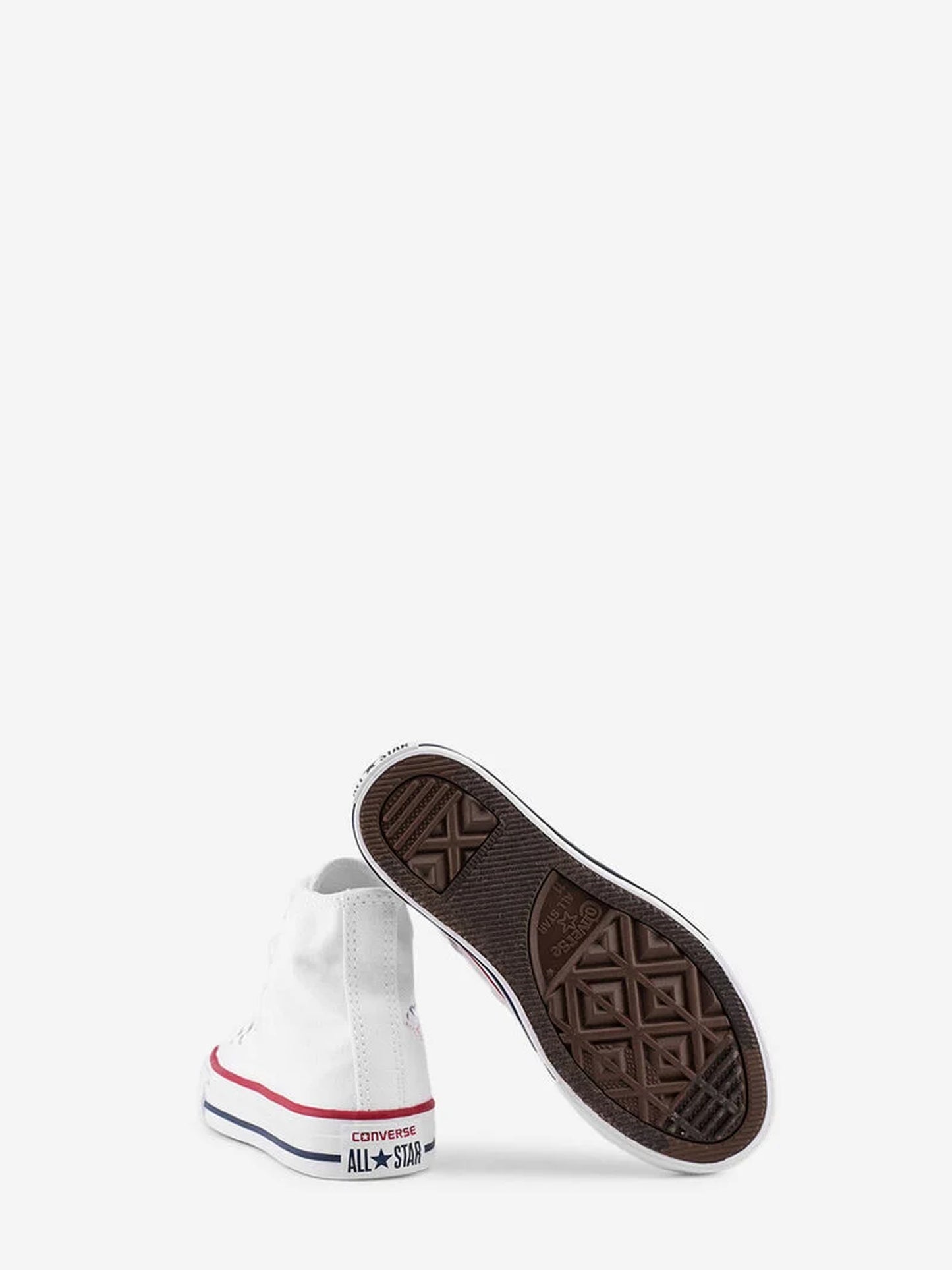 Converse Youth Chuck Taylor Core HI Optical White Sneakers