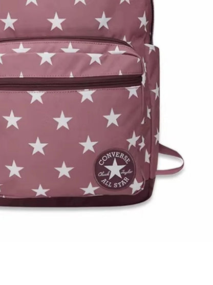 Converse Go 2 Backpack - Stars Dusty Dark Pink