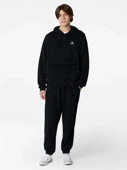 Converse Big Pocket Hoodie - Black