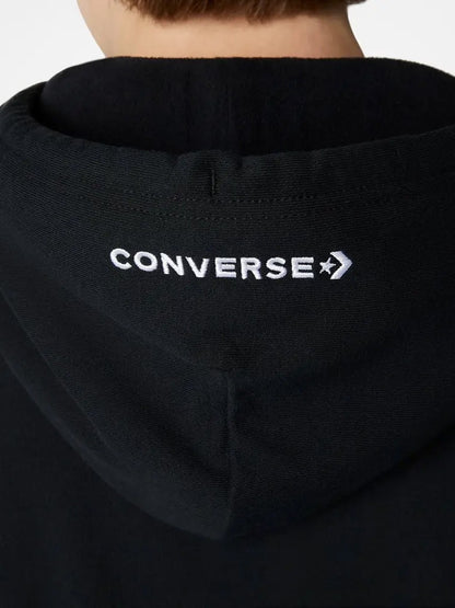 Converse Big Pocket Hoodie - Black