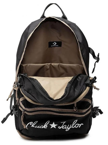 Converse Straight Edge Large Logo Backpack - Black