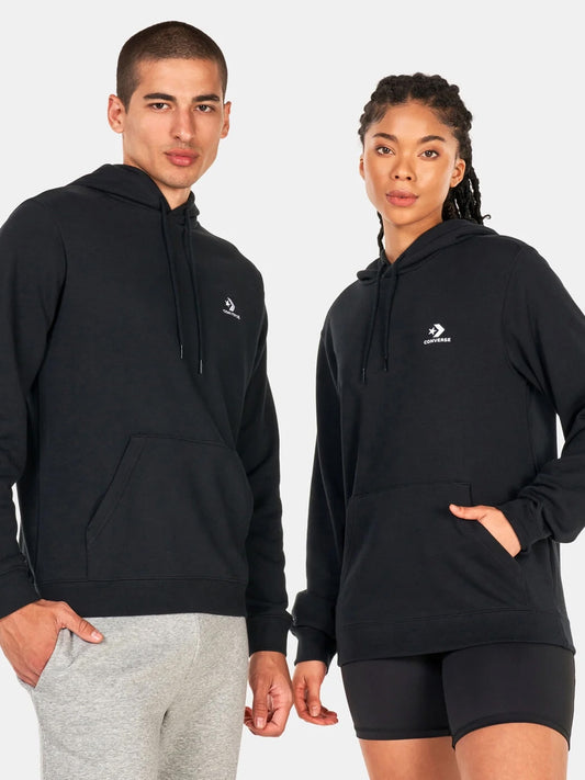 Converse Embroidered Hoodie - Black