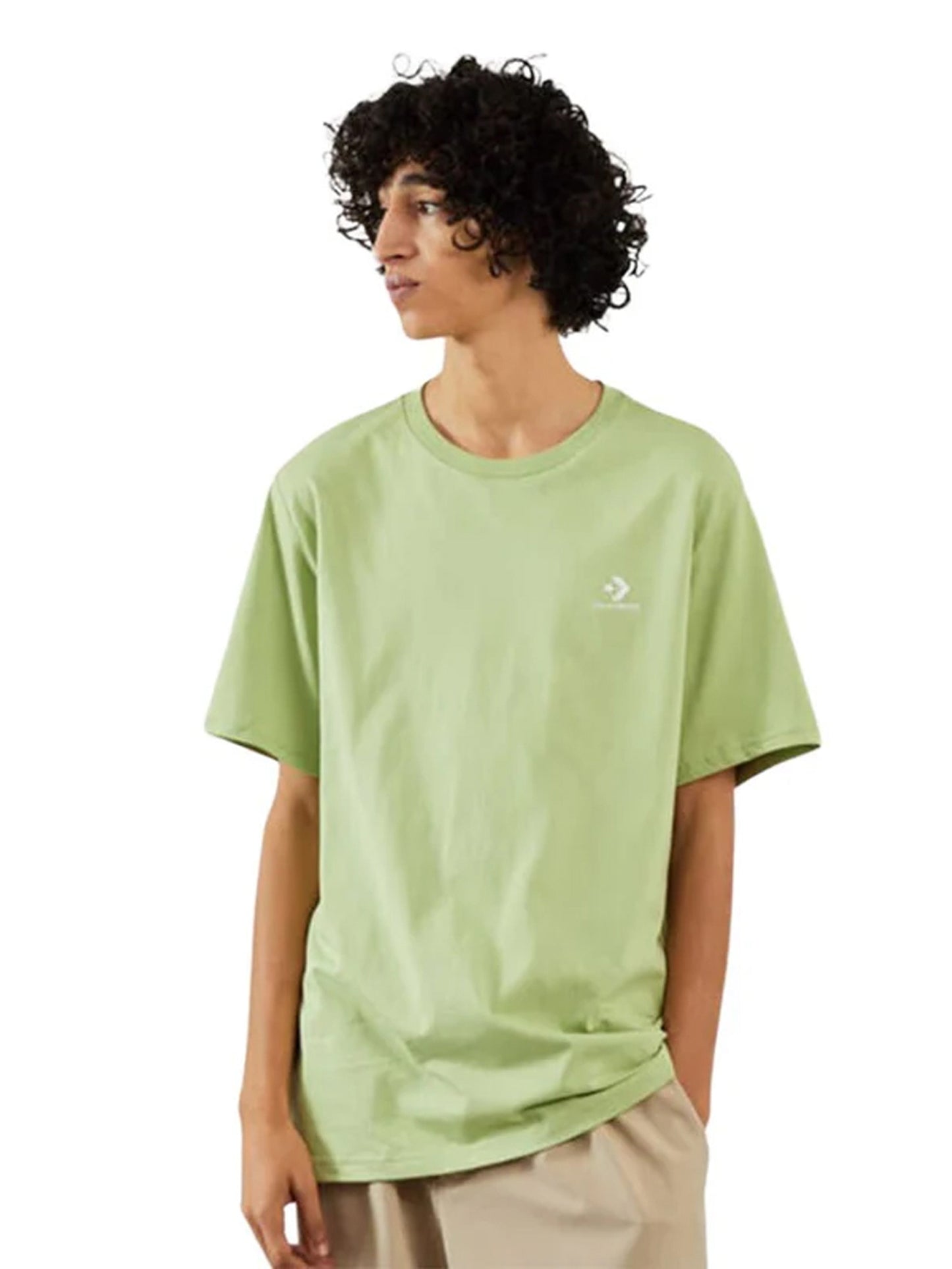 Converse Classic Fit Left Chest Star Chev Embroidered T-Shirt