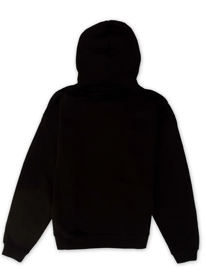 Converse Wordmark Oversized Fleece Hoodie - Black