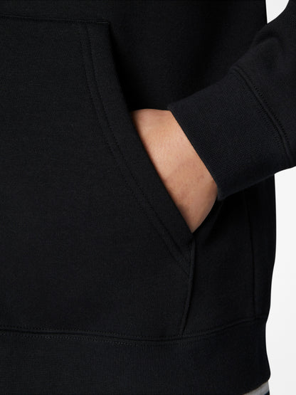 Converse Embroidered Full Zip Fleece Hoodie - Black