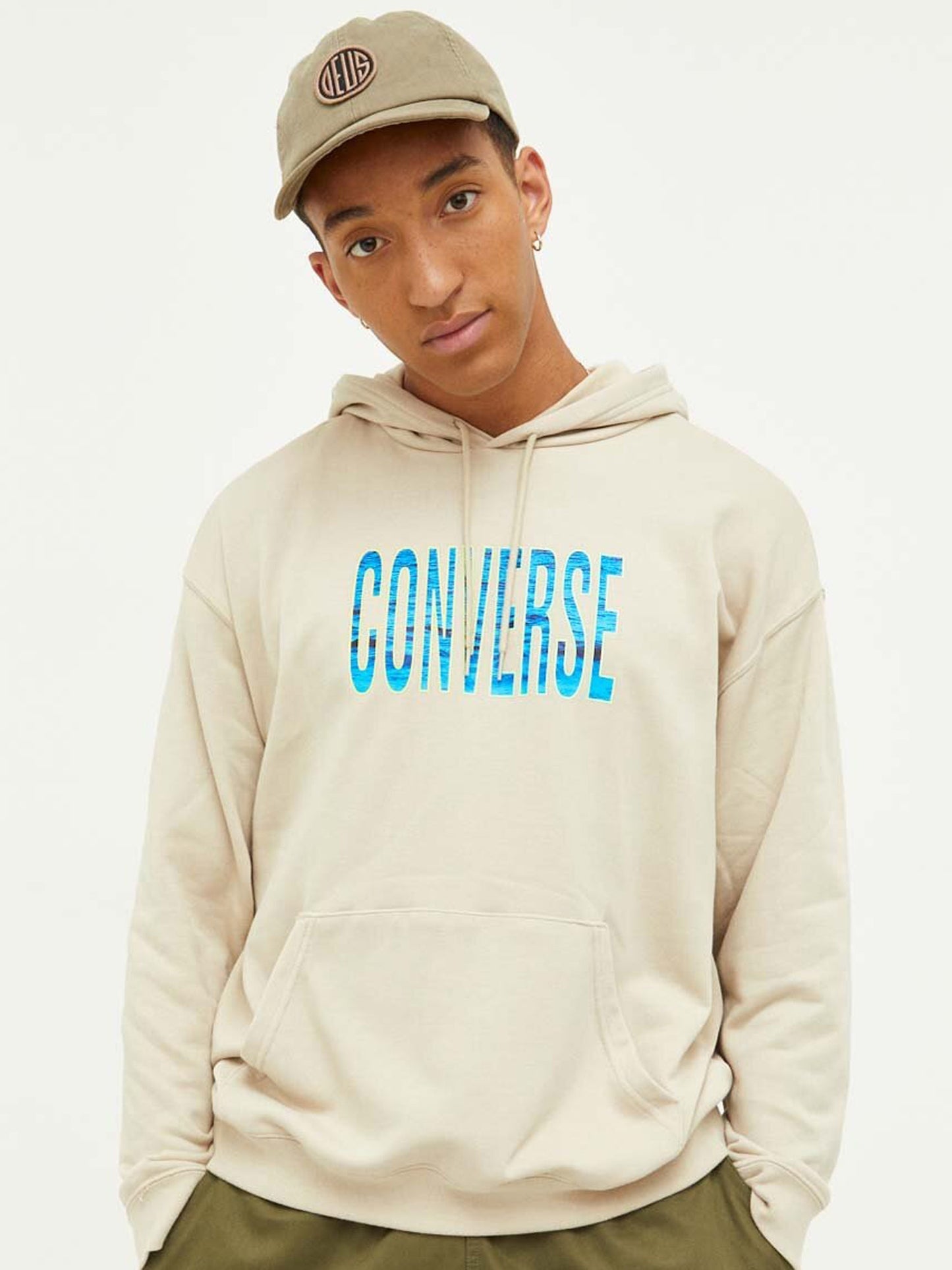 Converse Ocean Fill Hoodie - Beige