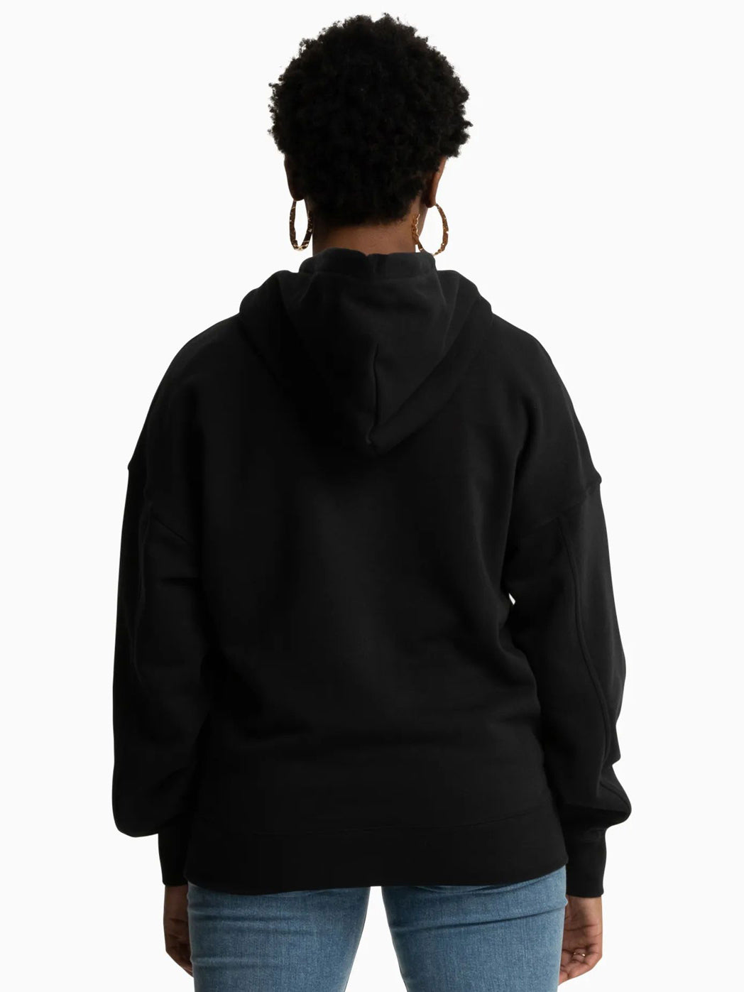 Converse Wordmark Fleece Hoodie - Black