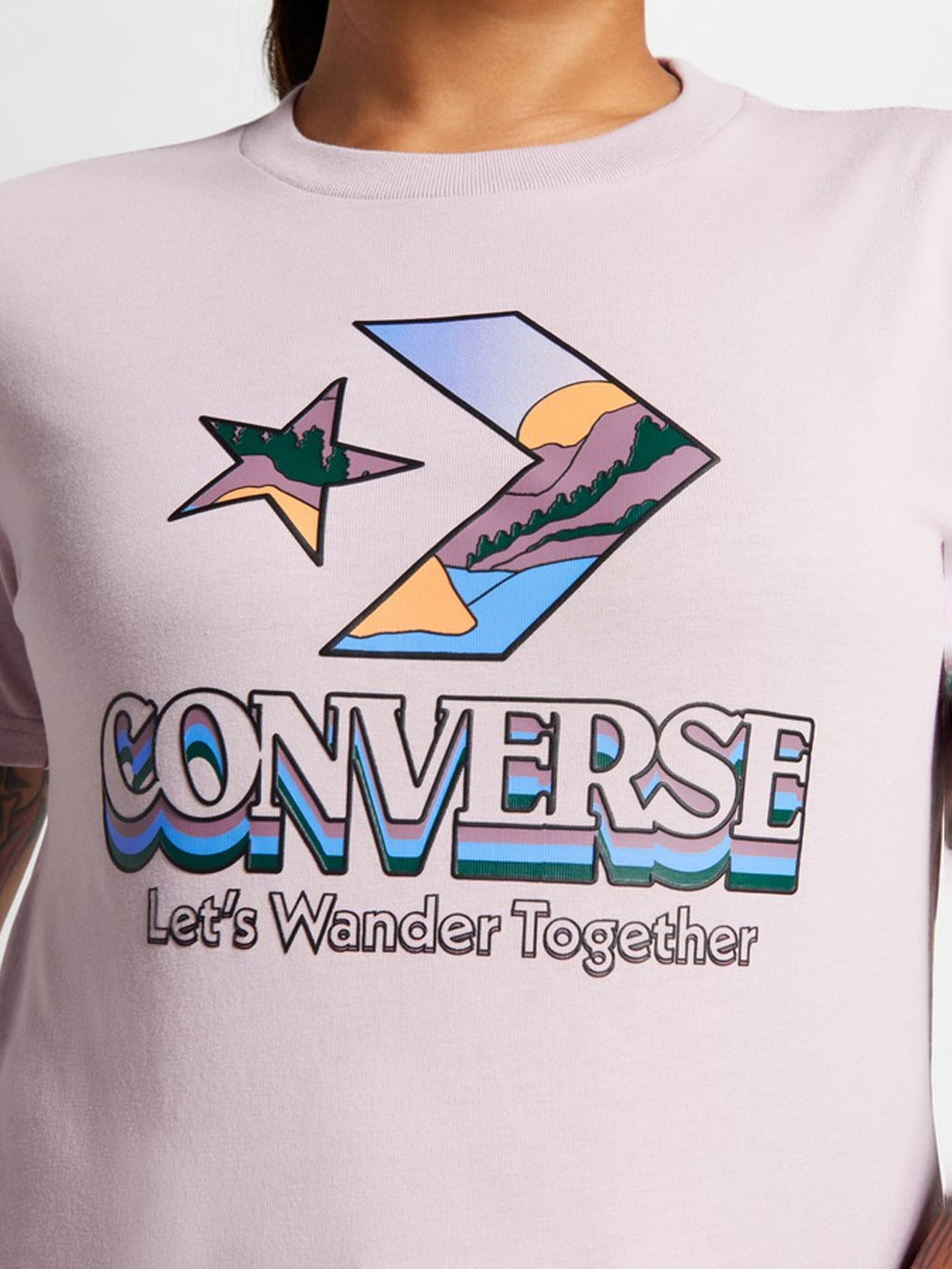 Converse Star Chevron Infill Tee