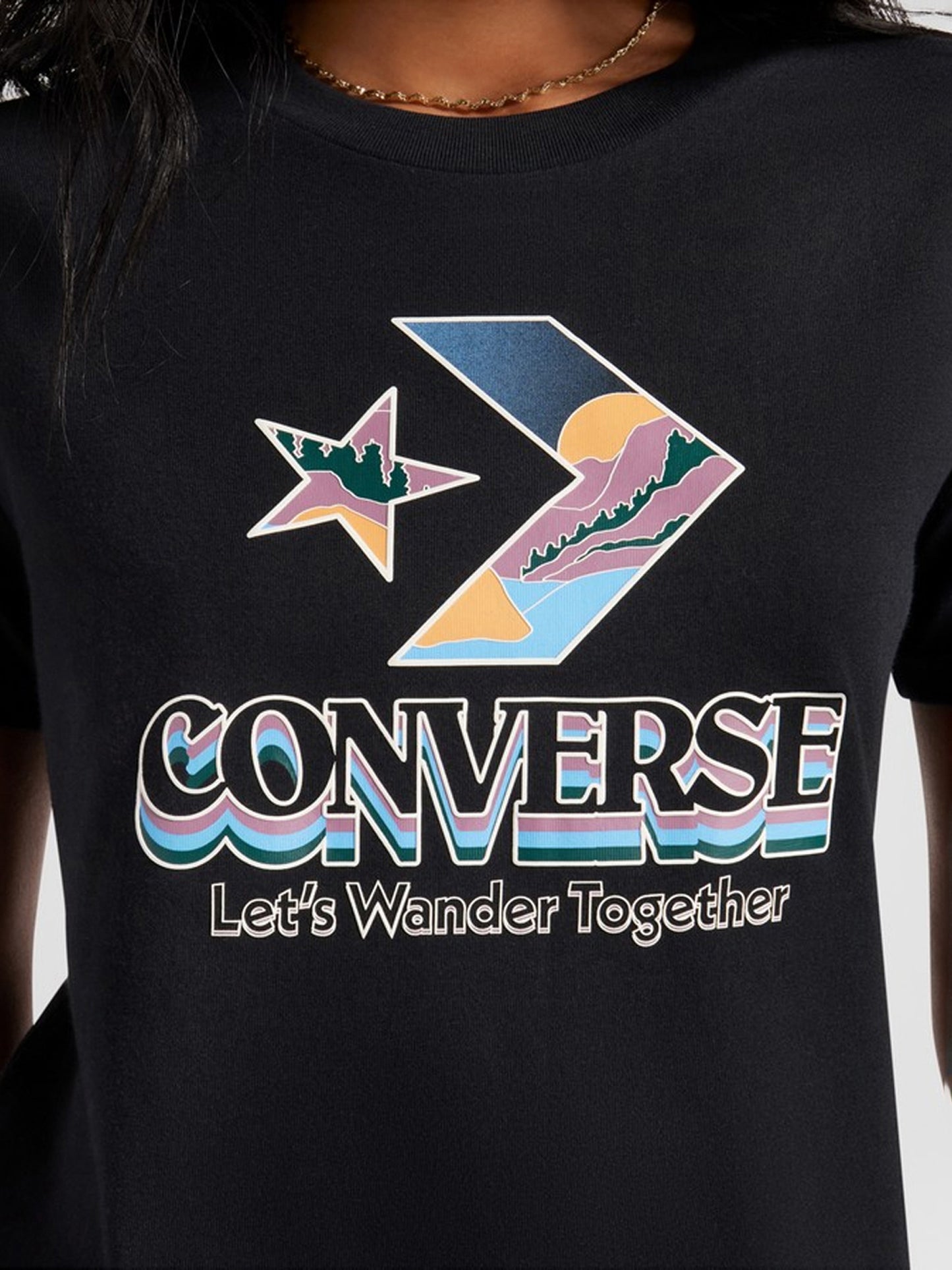 Converse Star Chevron Infill T-Shirt