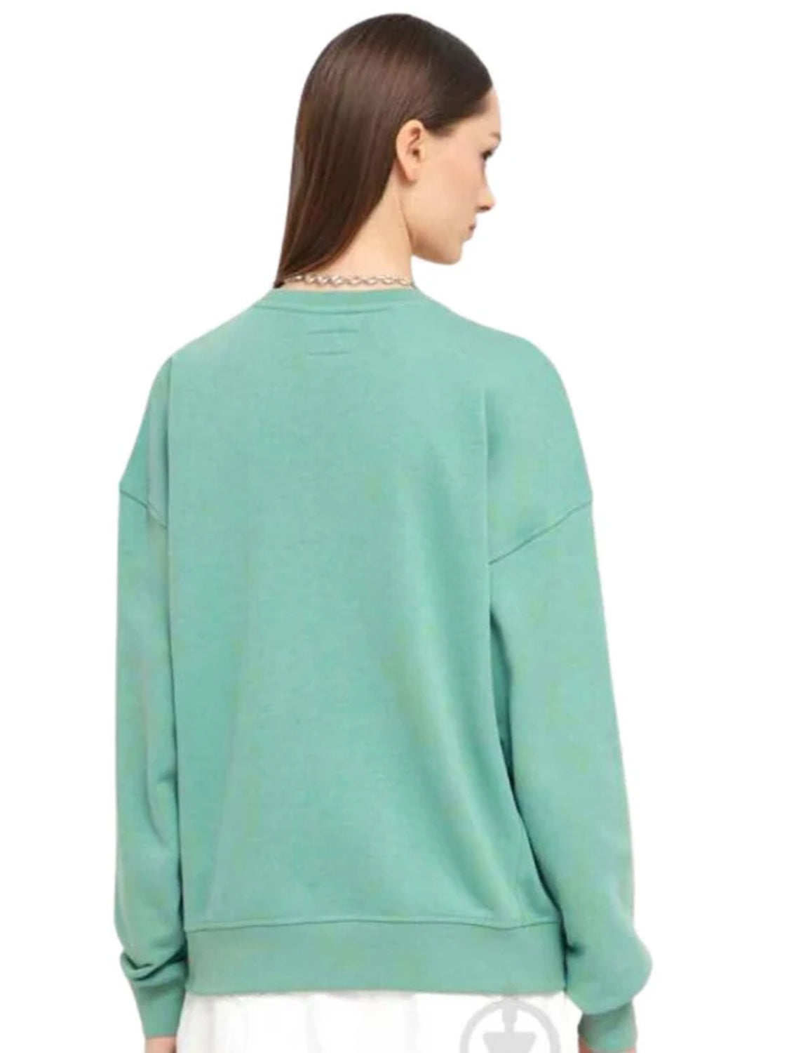 Converse Wordmark Big Logo Crew - Green