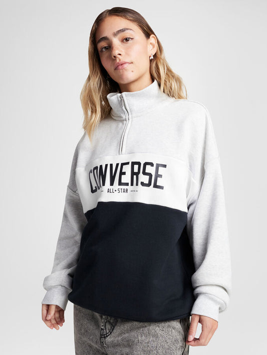 Converse Block Graphic Sweatshirt - Black