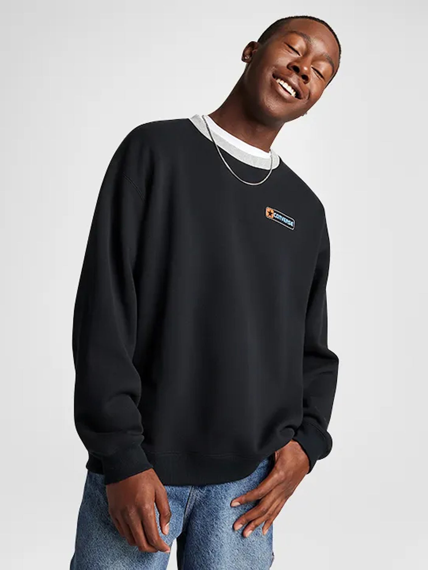 Converse Box Star Crew - Black