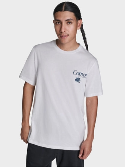 Back Printed Tee - White
