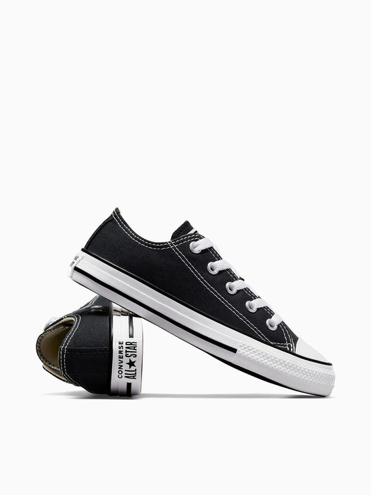 Converse Youth Chuck Taylor All Star OX Black Sneakers
