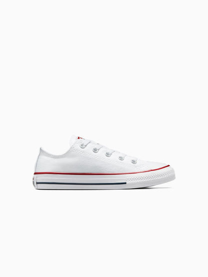 Converse Youth Chuck Taylor All Star OX Optical White Sneakers