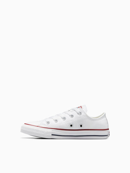 Converse Youth Chuck Taylor All Star OX Optical White Sneakers