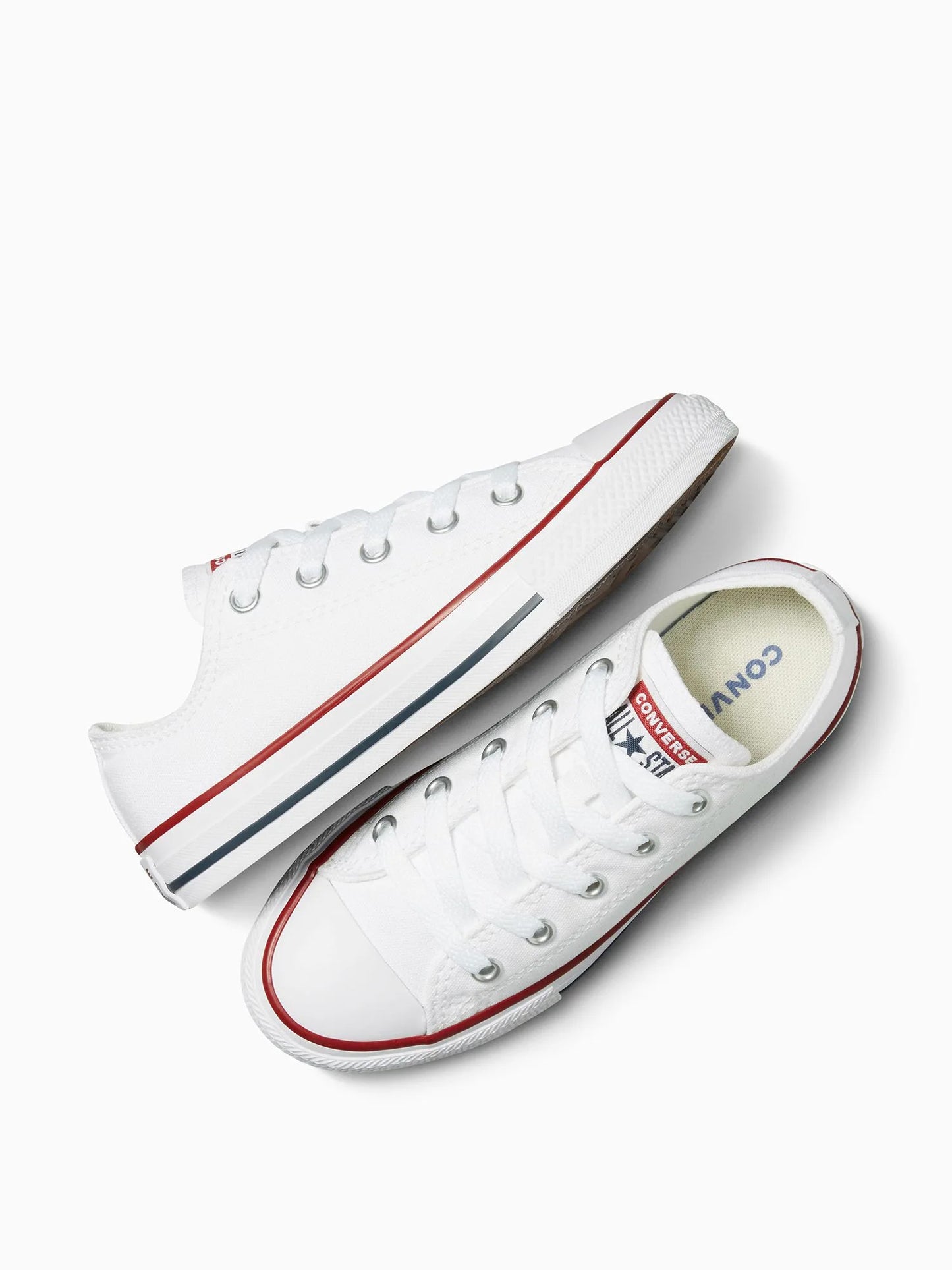 Converse Youth Chuck Taylor All Star OX Optical White Sneakers