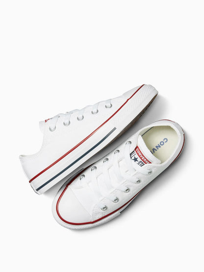 Converse Youth Chuck Taylor All Star OX Optical White Sneakers