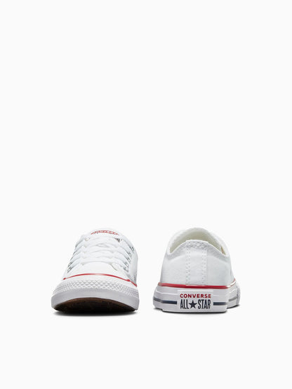 Converse Youth Chuck Taylor All Star OX Optical White Sneakers