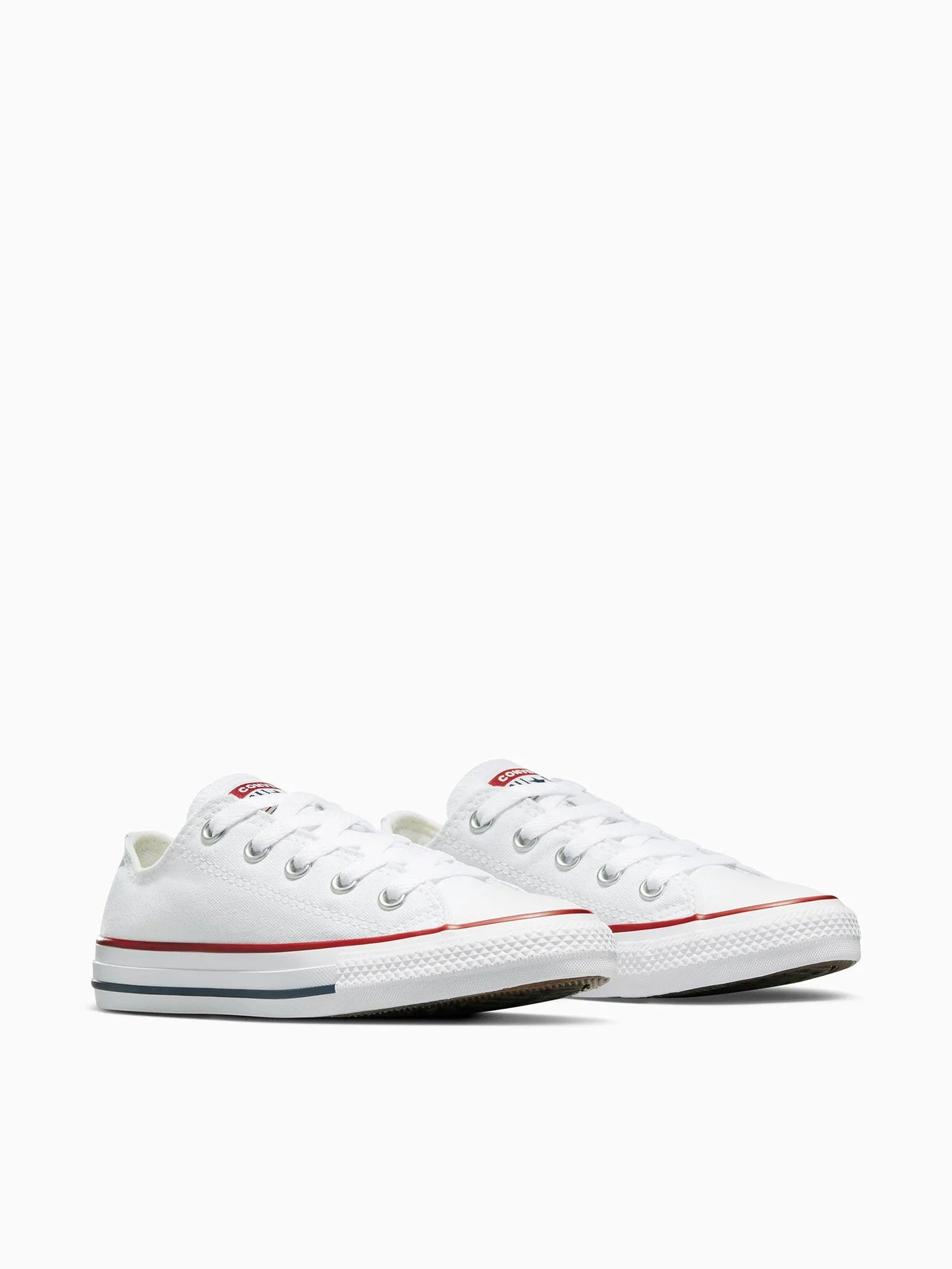 Converse Youth Chuck Taylor All Star OX Optical White Sneakers