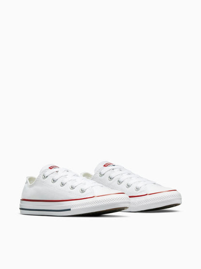Converse Youth Chuck Taylor All Star OX Optical White Sneakers