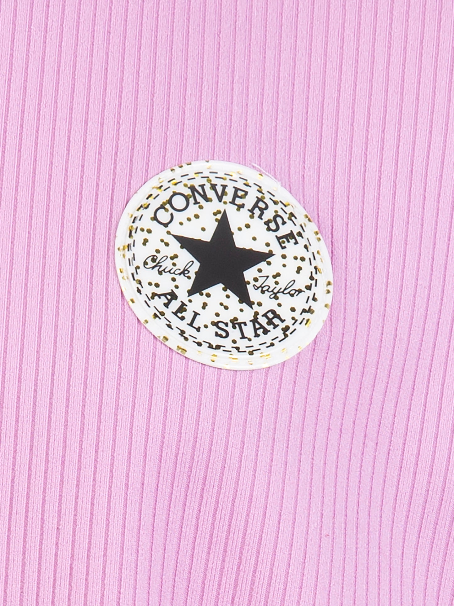 Converse CNVG Rib Knit Top with Pearl Stitch Top