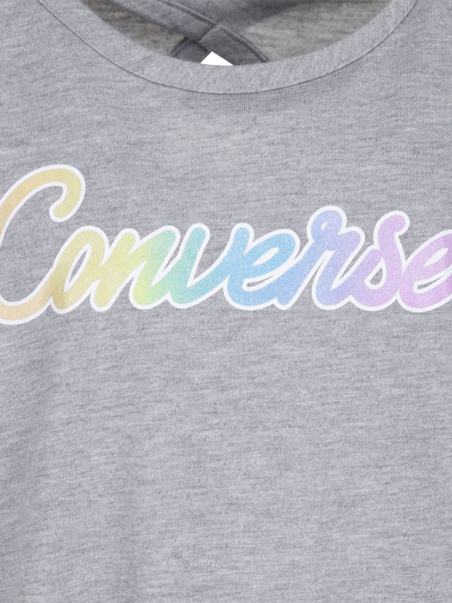 Converse CNVG Glitter Script Knit Top