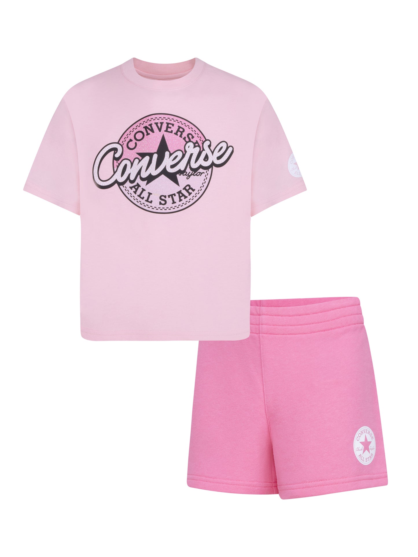 Converse Boxy Tee & Short Set