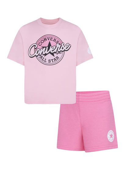 Converse Boxy Tee & Short Set