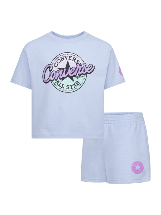 Converse Boxy Tee & Short Set