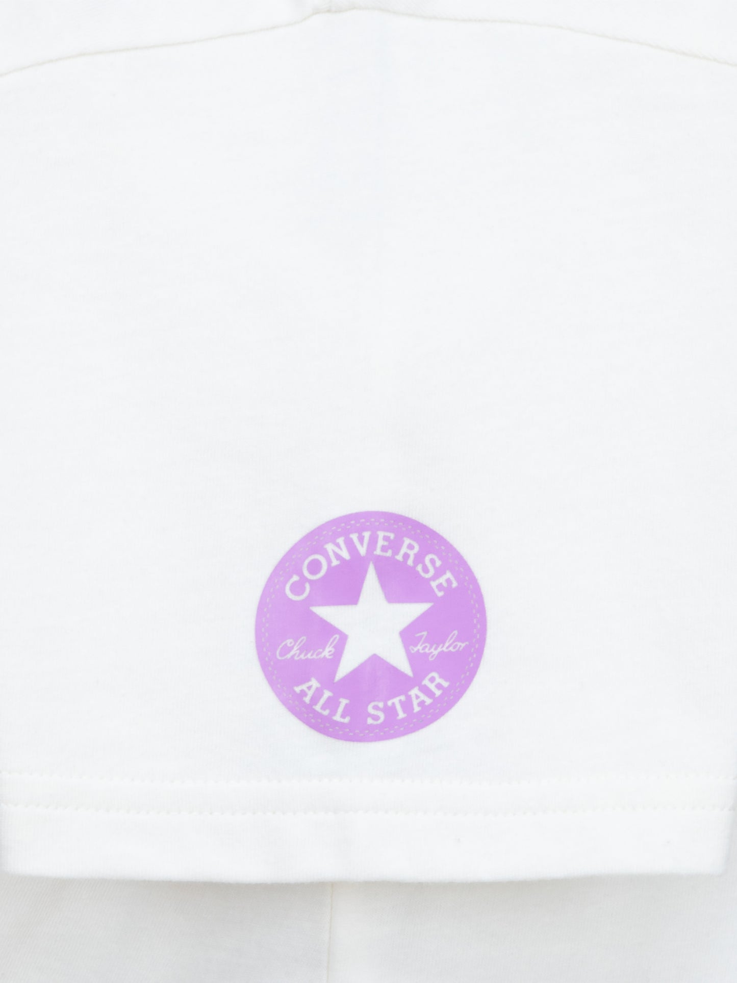 Converse CNVG Tie Front Tee and Short Set