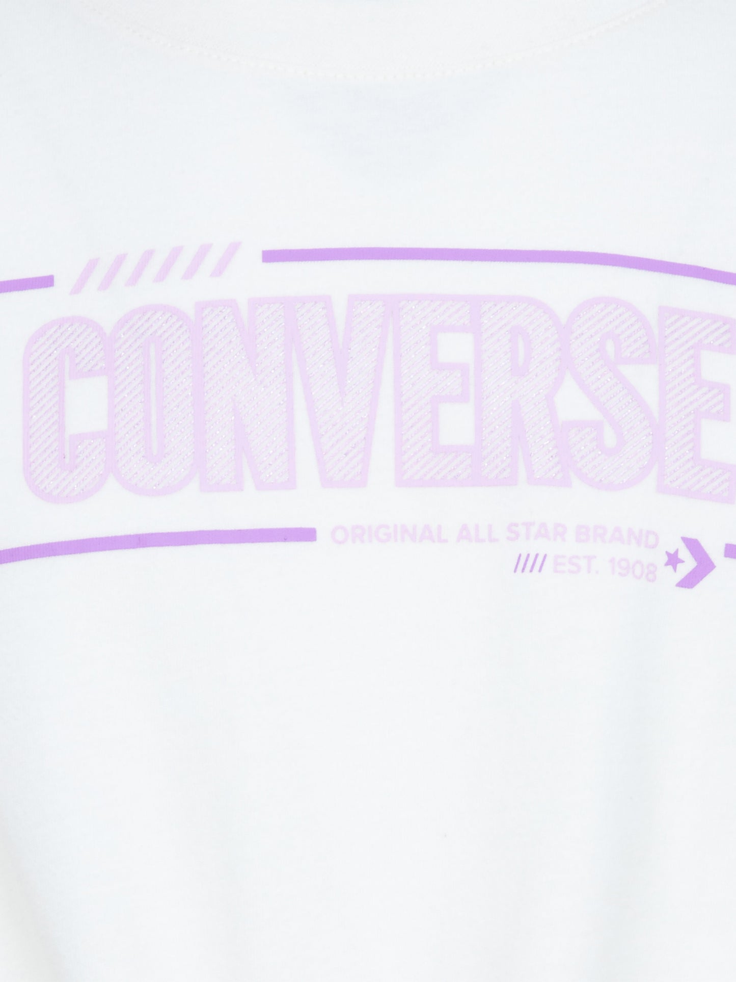 Converse CNVG Tie Front Tee and Short Set