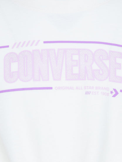 Converse CNVG Tie Front Tee and Short Set