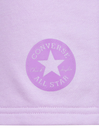 Converse CNVG Tie Front Tee and Short Set