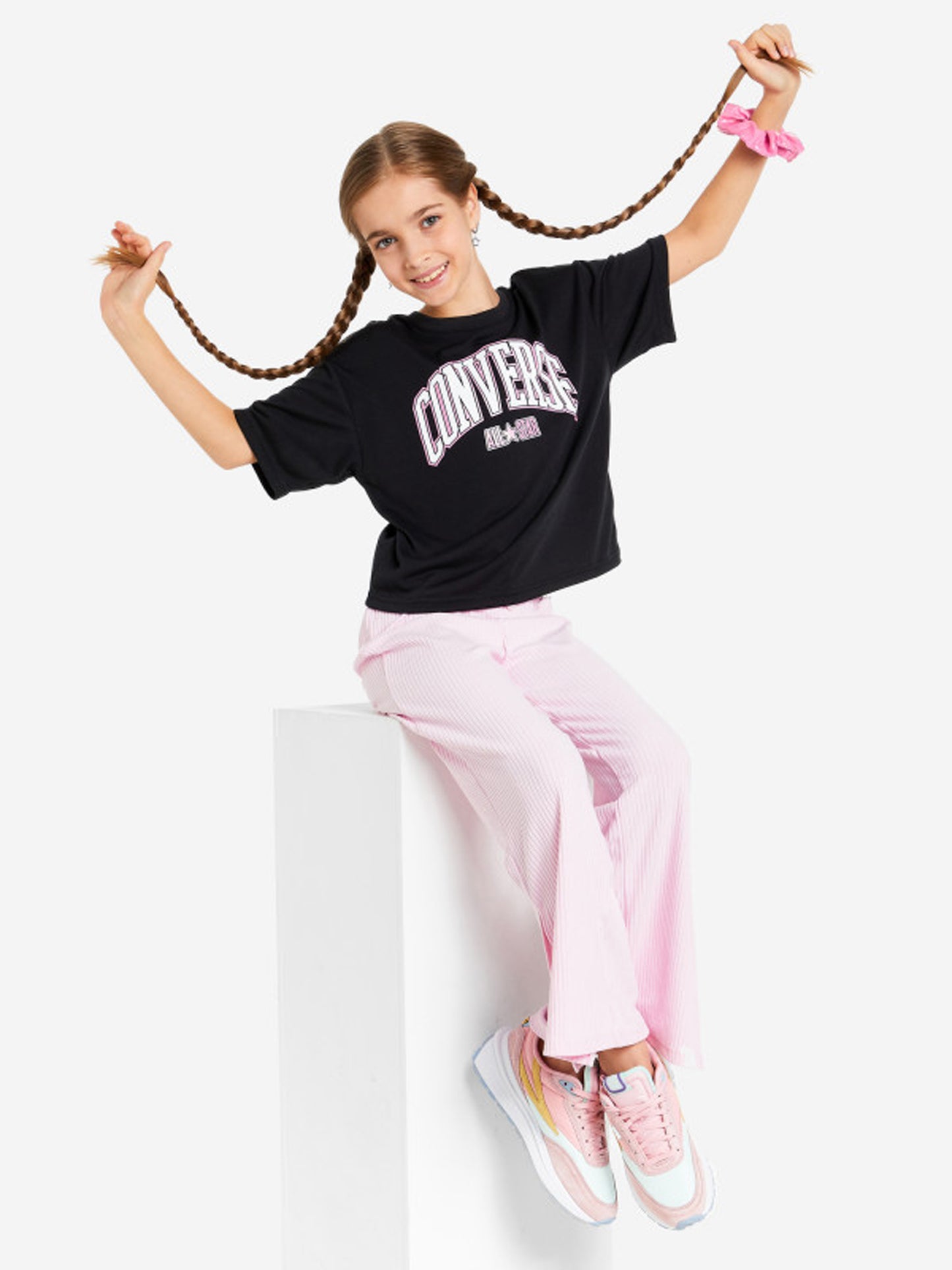 Converse Boxy Tee W Scrunc