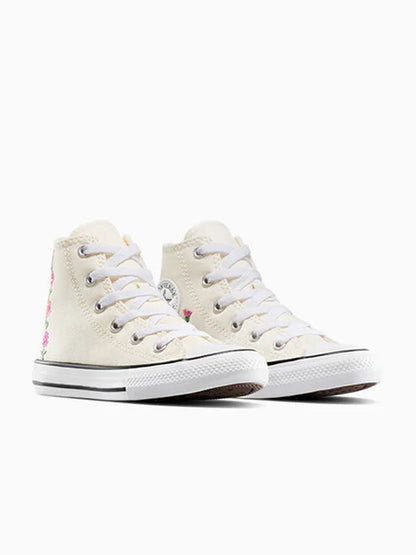 Chuck Taylor All Star High Top - Egret/Lt Jellyfish Jitter