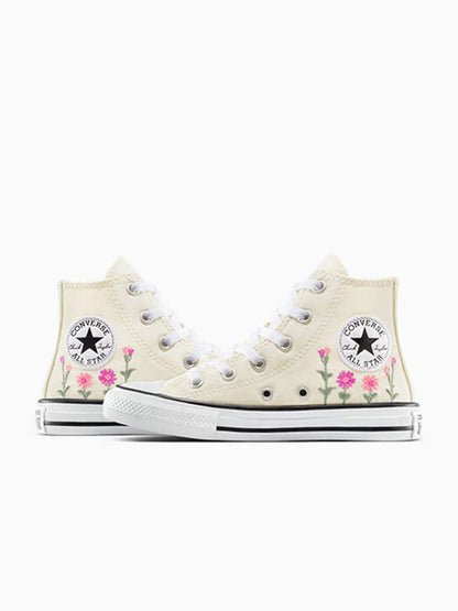 Chuck Taylor All Star High Top - Egret/Lt Jellyfish Jitter