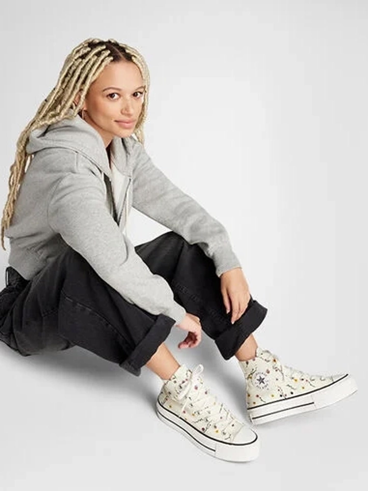 Converse Chuck Taylor AS Lift Floral Graphic Sneakers