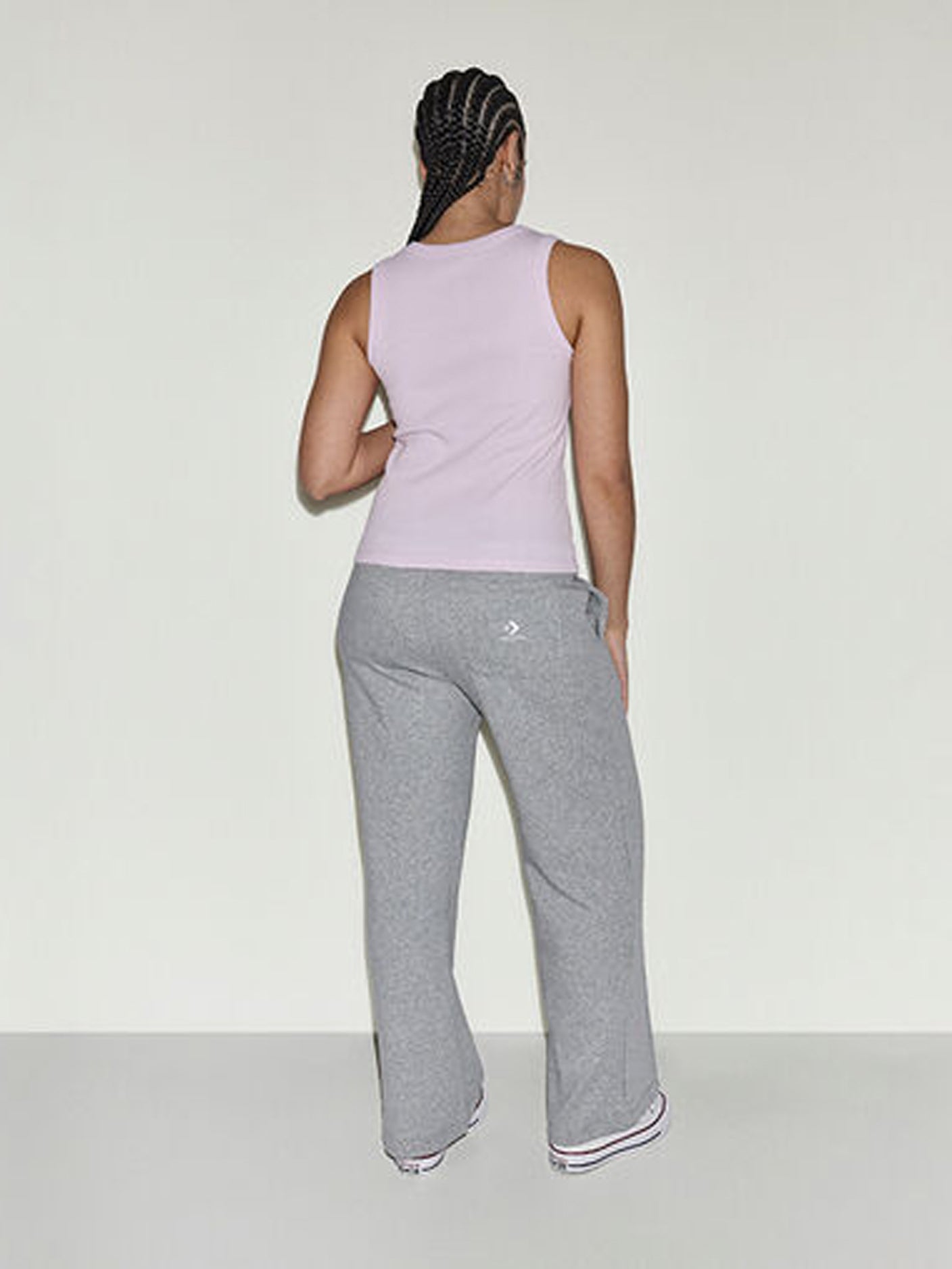 Converse Star Chev Open Hem Pant - Vintage Grey Heather