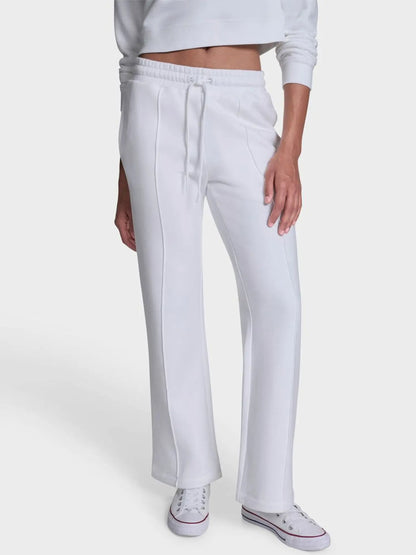 Converse Star Chev Open Hem Pant - White