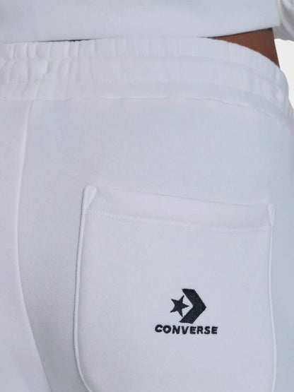 Converse Star Chev Open Hem Pant - White