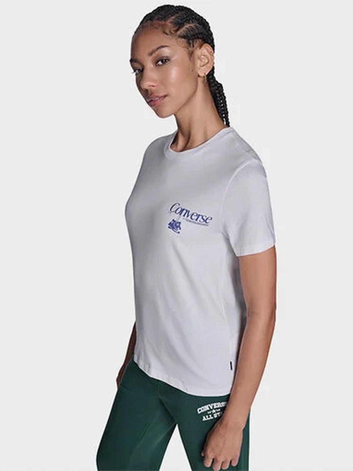 Back Printed Tee - White