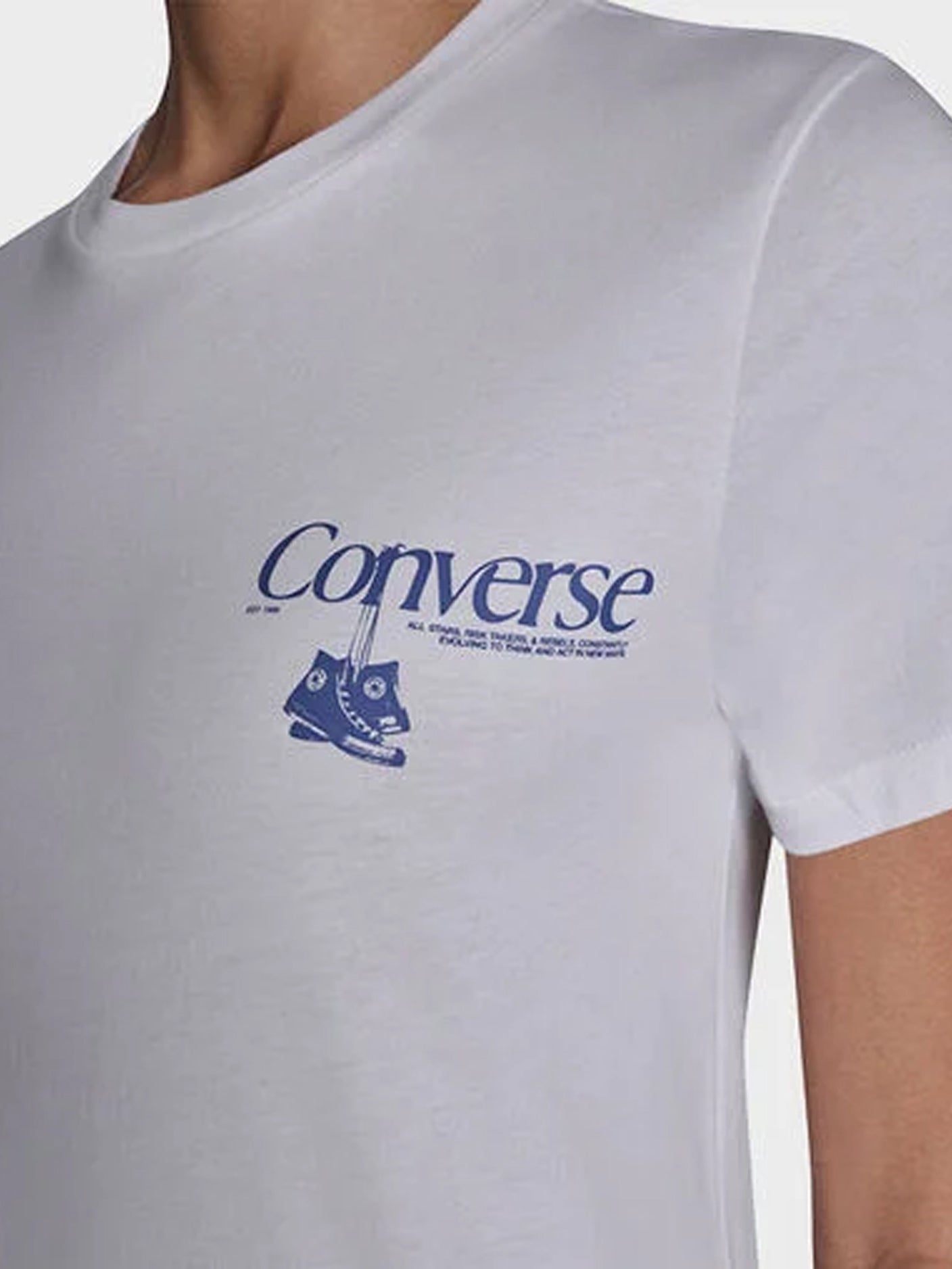 Back Printed Tee - White
