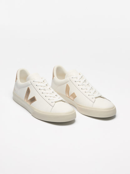 Campo Leather White Platine