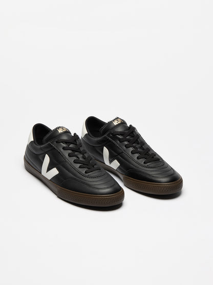 Panenka Leather Black White